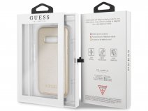 Guess Iridescent Case Goud - Samsung Galaxy S10e hoesje