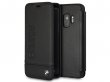 BMW Logo Leather Bookcase - Samsung Galaxy S9 Hoesje