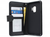 Zipper Wallet Case Zwart - Samsung Galaxy S9 hoesje