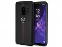Ferrari Leather Case - Samsung Galaxy S9 Hoesje Leer