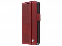 Pierre Cardin Bookcase Rood - Galaxy S9 Hoesje Leer