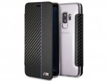 BMW M Sport Bookcase Blauw - Samsung Galaxy S9+ hoesje
