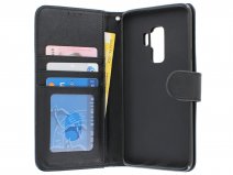 Bookcase Deluxe Zwart - Samsung Galaxy S9+ hoesje