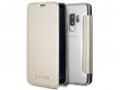 Guess Iridescent Bookcase Goud - Galaxy S9+ hoesje