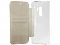 Guess Iridescent Bookcase Goud - Galaxy S9+ hoesje