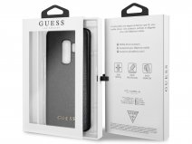 Guess Iridescent Case Zwart - Samsung Galaxy S9+ hoesje