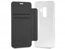 Guess Rose Bookcase Bruin - Samsung Galaxy S9+ hoesje