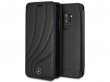 Mercedes-Benz Leren Case Zwart - Galaxy S9+ hoesje