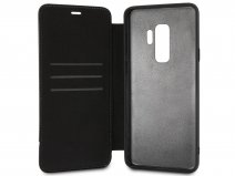 Mercedes-Benz Leren Case Zwart - Galaxy S9+ hoesje