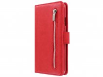 Zipper Wallet Case Rood - Samsung Galaxy S9+ hoesje