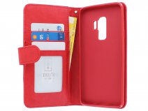 Zipper Wallet Case Rood - Samsung Galaxy S9+ hoesje