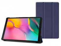 Smart Tri-Fold Bookcase Blauw - Samsung Galaxy Tab A 10.1 (2019) Hoesje