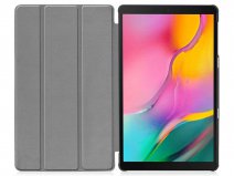 Smart Tri-Fold Bookcase Blauw - Samsung Galaxy Tab A 10.1 (2019) Hoesje