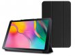 Smart Tri-Fold Bookcase Zwart - Samsung Galaxy Tab S5e Hoesje