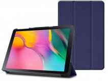 Smart Tri-Fold Bookcase Blauw - Samsung Galaxy Tab S5e Hoesje