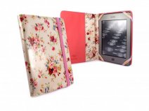 Tuff-Luv Slim-Book Secret Garden Case voor Sony PRS-T1/PRS-T2