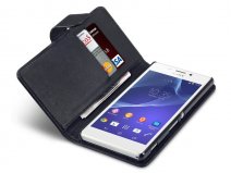 Qubits Wallet Case - Hoesje voor Sony Xperia M2
