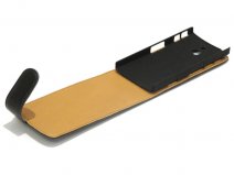 Classic Leather Flip Case voor Sony Xperia P (LT22i)