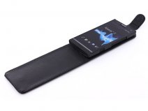 Business Leather Flip Case voor Sony Xperia S
