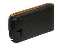 Classic Leather Flip Case voor Sony Xperia U (ST25i)