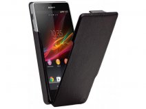 Case-Mate Signature Collection Leren Flip Case voor Sony Xperia Z