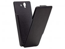 Case-Mate Signature Collection Leren Flip Case voor Sony Xperia Z