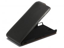 Classic Leather Flip Case voor Sony Xperia Z (C6603)