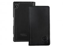 Bugatti Oslo BookCover - Echt leren hoesje voor Sony Xperia Z2