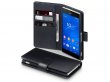 CaseBoutique Leather Wallet Case - Hoesje voor Sony Xperia Z3