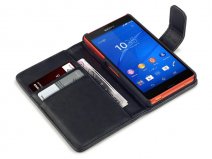 CaseBoutique Leather Wallet Case - Sony Xperia Z3 Compact hoesje