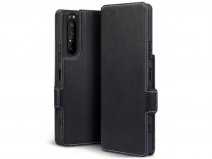 CaseBoutique Slim Bookcase Zwart - Sony Xperia 1 II hoesje