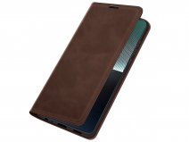 Just in Case Slim Wallet Case Bruin - Sony Xperia 1 V hoesje