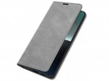 Just in Case Slim Wallet Case Grijs - Sony Xperia 1 V hoesje