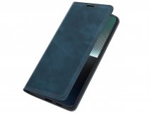 Just in Case Slim Wallet Case Blauw - Sony Xperia 1 V hoesje