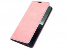 Just in Case Slim Wallet Case Roze - Sony Xperia 1 V hoesje