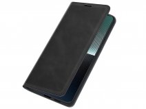 Just in Case Slim Wallet Case Zwart - Sony Xperia 1 V hoesje