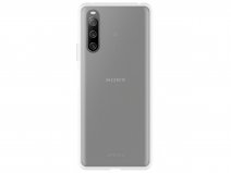 Just in Case Crystal Clear TPU Case - Sony Xperia 10 IV hoesje