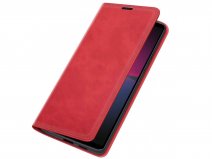 Just in Case Slim Wallet Case Rood - Sony Xperia 10 IV hoesje