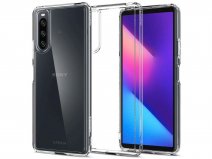 Spigen Ultra Hybrid Crystal Clear Case - Sony Xperia 10 IV hoesje