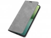 Just in Case Slim Wallet Case Grijs - Sony Xperia 10 V hoesje