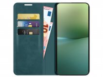 Just in Case Slim Wallet Case Groen - Sony Xperia 10 V hoesje