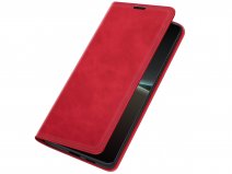 Just in Case Slim Wallet Case Rood - Sony Xperia 5 IV hoesje