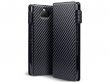 CaseBoutique Slim Wallet Case Carbon - Sony Xperia 10 hoesje