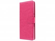 Book Case Mapje Roze - Sony Xperia 10 hoesje