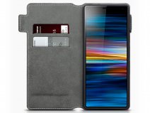 CaseBoutique Slim Wallet Case Zwart - Sony Xperia 10 hoesje