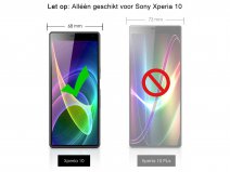 CaseBoutique Carbon TPU Skin - Sony Xperia 10 Hoesje