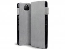 CaseBoutique Slim Wallet Case Grijs - Sony Xperia 10 Plus hoesje