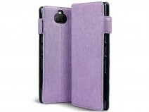 CaseBoutique Slim Wallet Case Paars - Sony Xperia 10 Plus hoesje
