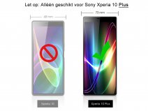 CaseBoutique Carbon TPU Skin - Sony Xperia 10 Plus Hoesje