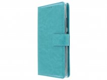 Bookcase Wallet Turquoise - Sony Xperia L2 hoesje